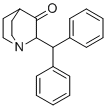 structure of CAS# 32531-66-1, 2-二苯甲基奎宁环-3-酮