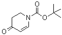 structure of CAS# 325486-45-1, 1,4,5,6-四氢-4-氧代吡啶-1-羧酸叔丁酯