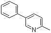 structure of CAS# 3256-88-0, 2-Methyl-5-phenylpyridine