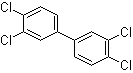 CAS # 32598-13-3, 3,3',4,4'-Tetrachloro-1,1'-biphenyl, 3,3',4,4'-Tetrachlorobiphenyl, 3,4,3',4'-Tetrachlorobiphenyl, CB 77, PCB 77, TeCB 77