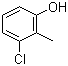 structure of CAS# 3260-87-5, 3-Chloro-2-methylphenol
