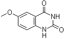 structure of CAS# 32618-84-1, 6-Methoxy-2,4(1H,3H)-quinazolinedione
