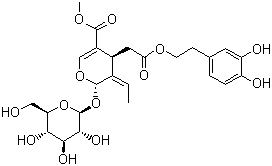 structure of CAS# 32619-42-4, 橄榄苦甙