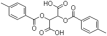 CAS # 32634-66-5, (-)-Di-p-toluoyl-L-tartaric acid, (-)-Di-1,4-O-toluoyl-L-tartaric acid, L-(-)-Di-1,4-O-tolyltartaric acid