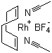 structure of CAS# 32679-02-0, Bis(acetonitrile)(1,5-cyclooctadiene)rhodium(1+) tetrafluoroborate
