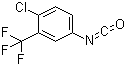 structure of CAS# 327-78-6, 4-Chloro-3-(trifluoromethyl)phenyl isocyanate