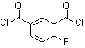structure of CAS# 327-94-6, 4-氟异酞酰氯