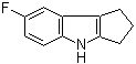 structure of CAS# 327021-84-1, 7-氟-1,2,3,4-四氢环戊烷并[b]吲哚