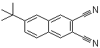 structure of CAS# 32703-82-5, 6-tert-Butylnaphthalene-2,3-dicarbonitrile