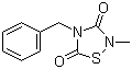 structure of CAS# 327036-89-5, 4-苄基-2-甲基-1,2,4-噻二唑烷-3,5-二酮