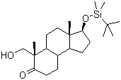 structure of CAS# 327048-93-1, (3S,3aS,6S)-3-(叔丁基二甲基硅氧基)-6-(羟甲基)-3a,6-二甲基十氢-1H-环戊并[a]萘-7(2H)-酮