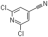 structure of CAS# 32710-65-9, 2,6-Dichloroisonicotinonitrile