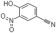 structure of CAS# 3272-08-0, 4-Hydroxy-3-nitrobenzonitrile