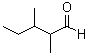 structure of CAS# 32749-94-3, 2,3-二甲基戊醛