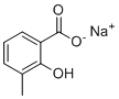 structure of CAS# 32768-20-0, 钠3-甲基水杨酸酯