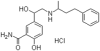 structure of CAS# 32780-64-6, Labetalol hydrochloride