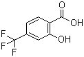 structure of CAS# 328-90-5, 4-三氟甲基水杨酸