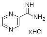 CAS 登录号：328042-01-9, 2-吡嗪甲脒盐酸盐