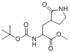 CAS 登录号：328086-60-8, (αS,3S)-α-[[(1,1-二甲基乙氧基)羰基]氨基]-2-氧代-3-吡咯烷丙酸甲基酯