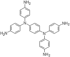 structure of CAS# 3283-07-6, N,N,N',N'-四(对氨基苯基)对苯二胺
