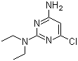 structure of CAS# 3289-38-1, 4-Amino-6-chloro-2-diethylaminopyrimidine