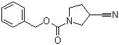 structure of CAS# 329012-80-8, (R)-1-N-Cbz-3-氰基吡咯烷