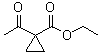 structure of CAS# 32933-03-2, 1-Acetylcyclopropanecarboxylic acid ethyl ester