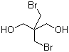 CAS # 3296-90-0, 2,2-Bis(bromomethyl)propane-1,3-diol, 2,2-Bis(bromomethyl)-1,3-propanediol