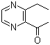 structure of CAS# 32974-92-8, 2-Acetyl-3-ethylpyrazine