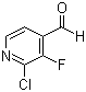 structure of CAS# 329794-28-7, 2-氯-3-氟吡啶-4-甲醛