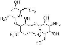 structure of CAS# 32986-56-4, Tobramycin