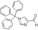 structure of CAS# 33016-47-6, 1-Tritylimidazole-4-carboxaldehyde