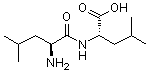 structure of CAS# 3303-31-9, L-Leucyl-L-leucine