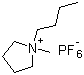 structure of CAS# 330671-29-9, 1-丁基-1-甲基吡咯烷鎓六氟磷酸盐
