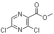 structure of CAS# 330786-09-9, Methyl 3,5-dichloropyrazine-2-carboxylate