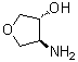 structure of CAS# 330975-13-8, 反式-4-氨基四氢呋喃-3-醇