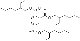 structure of CAS# 3319-31-1, 偏苯三酸三辛酯