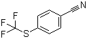 structure of CAS# 332-26-3, 4-三氟甲硫基苯甲腈