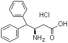 structure of CAS# 332062-03-0, (R)-3-氨基-4,4-二苯基丁酸盐酸盐