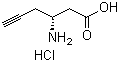 structure of CAS# 332064-87-6, (R)-3-氨基-5-己炔酸盐酸盐