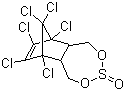 structure of CAS# 33213-65-9, Endosulfan II