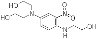 structure of CAS# 33229-34-4, 3-硝基-4-羟乙氨基-N,N-二羟乙基苯胺