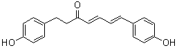 structure of CAS# 332371-82-1, (4E,6E)-1,7-二(4-羟基苯基)-4,6-庚二烯-3-酮