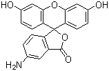 structure of CAS# 3326-34-9, 5-氨基荧光素