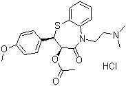 structure of CAS# 33286-22-5, 盐酸地尔硫卓