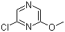 2-氯-6-甲氧基吡嗪分子结构 (CAS 33332-30-8)