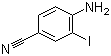 structure of CAS# 33348-34-4, 4-氨基-3-碘苯腈