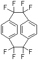 structure of CAS# 3345-29-7, 1,1,2,2,9,9,10,10-Octafluoro[2.2]paracyclophane