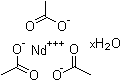 structure of CAS# 334869-71-5, Acetic acid neodymium salt hydrate