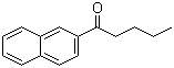 structure of CAS# 33489-63-3, 1-(2-Naphthalenyl)-1-pentanone